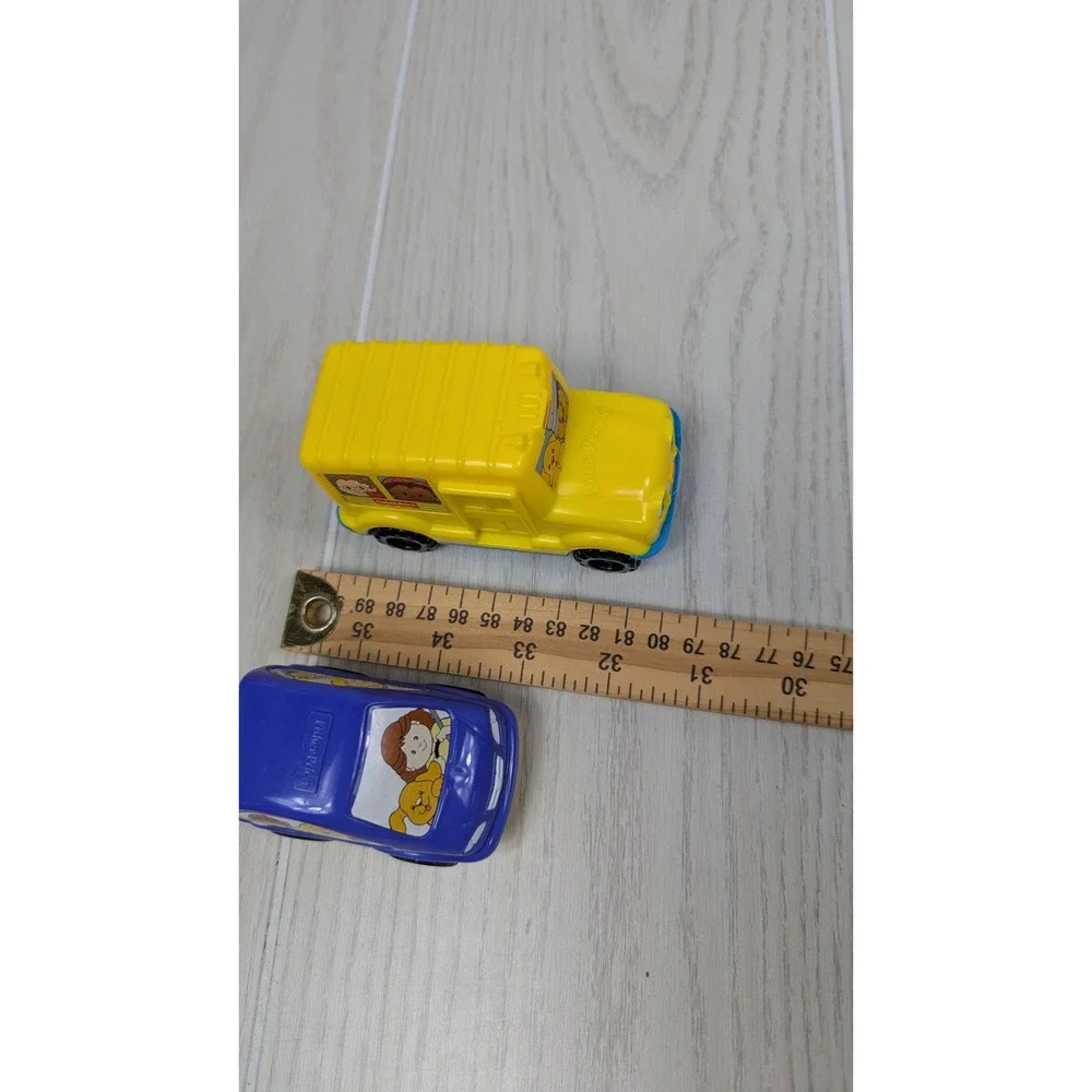 Fisher-Price Little People vintage McDonalds Van Car Plane Bus Wheelies truck